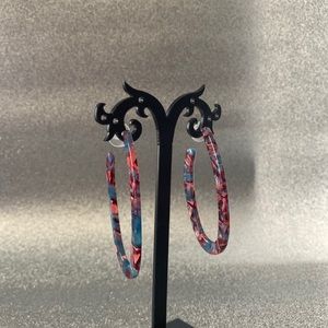 Multiple color earrings